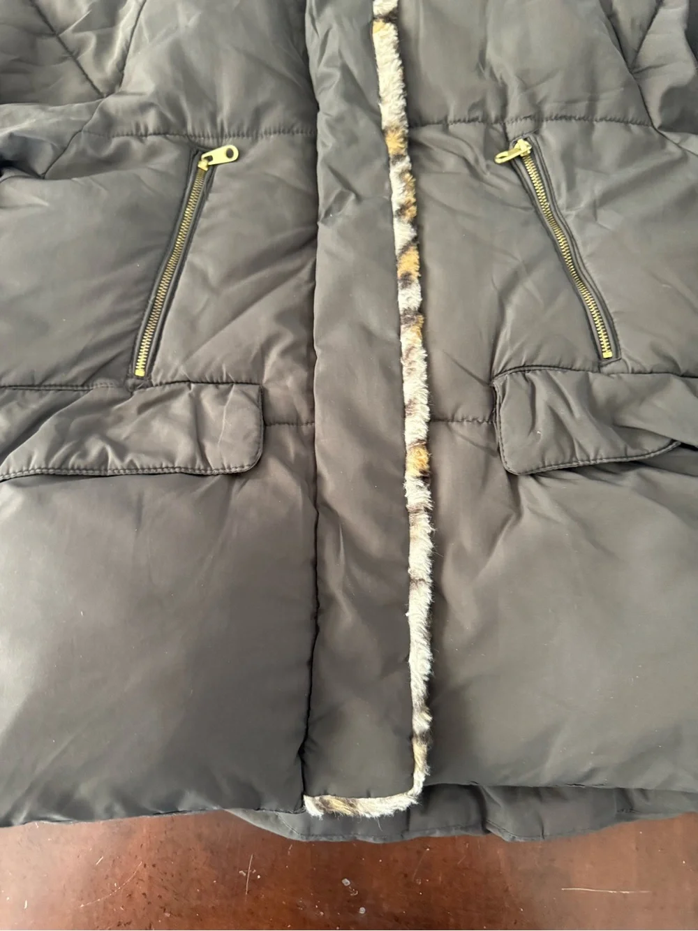 Zara puffer coat